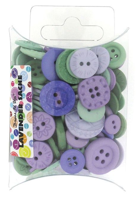 Hovedbilde Dress it up - Buttons - 7293 - Lavender Sache