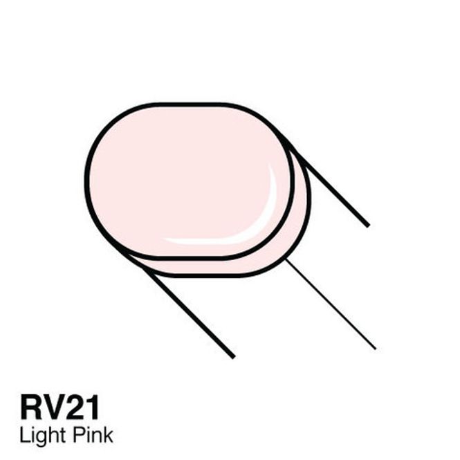 Hovedbilde Copic - Sketch Marker - RV21 - LIGHT PINK