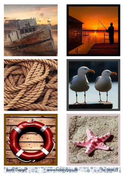 Barto Design - Klippeark A4 - 069023 - By the Sea