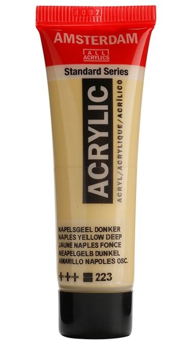 Hovedbilde Amsterdam - Acrylic Standard - 20ml - 223 Naples Yellow Deep