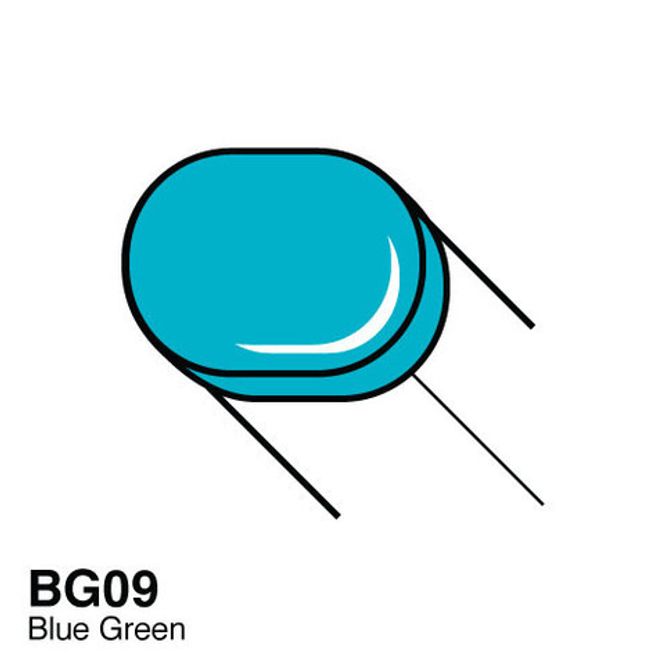 Hovedbilde Copic - Sketch Marker - BG09 - BLUE GREEN 