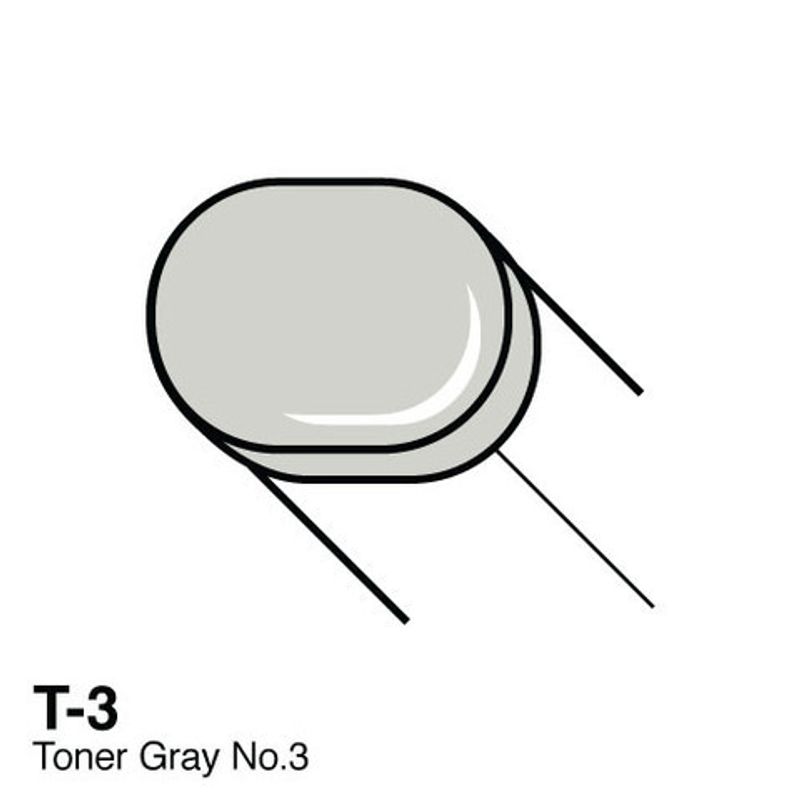 Copic - Sketch Marker - T-3 - TONER GRAY NO.3