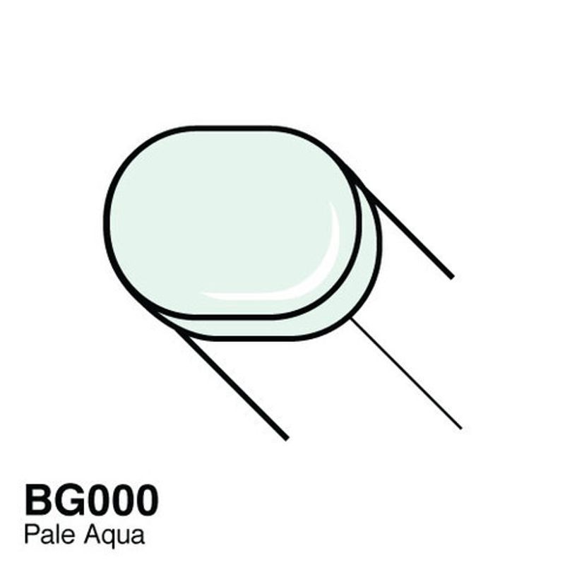 Copic - Sketch Marker - BG000 - PALE AQUA 