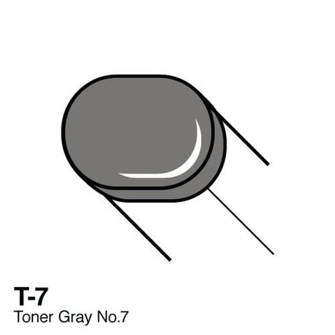 Hovedbilde Copic - Sketch Marker - T-7 - TONER GRAY NO.7