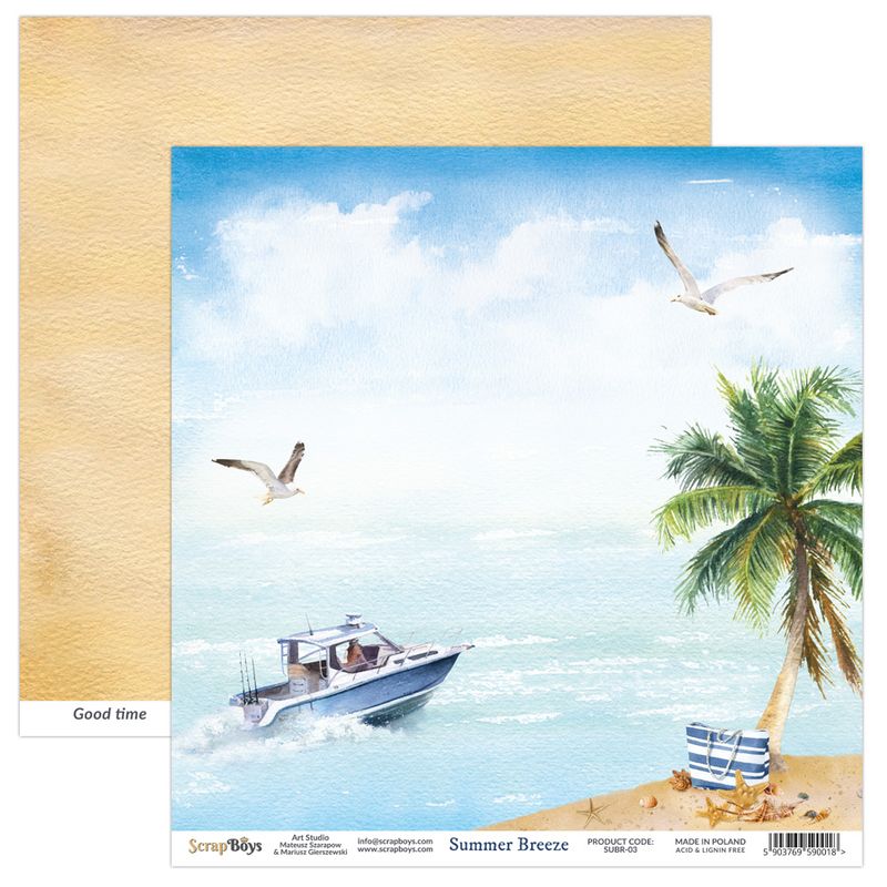 ScrapBoys - Summer Breeze - 12x12 - SUBR-03