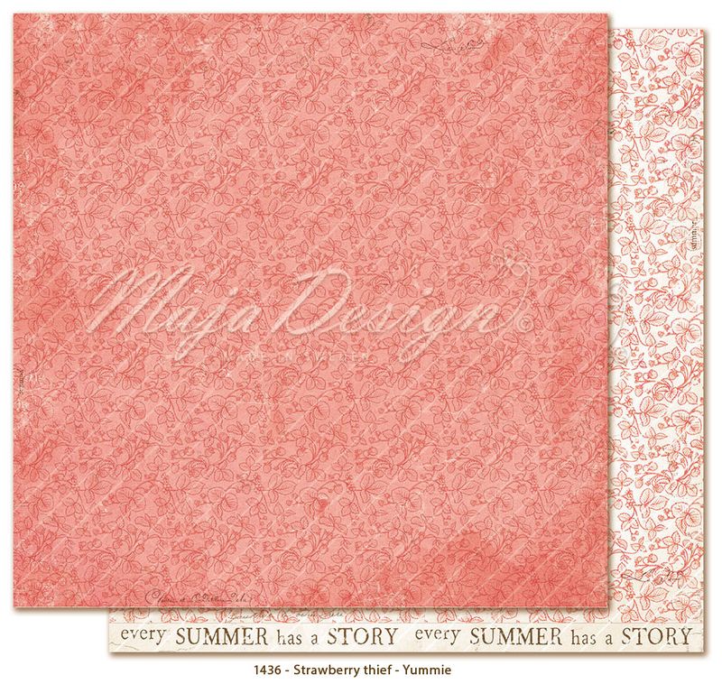 Maja Design - 1445 - Strawberry thief - 6x6 Paper Pack