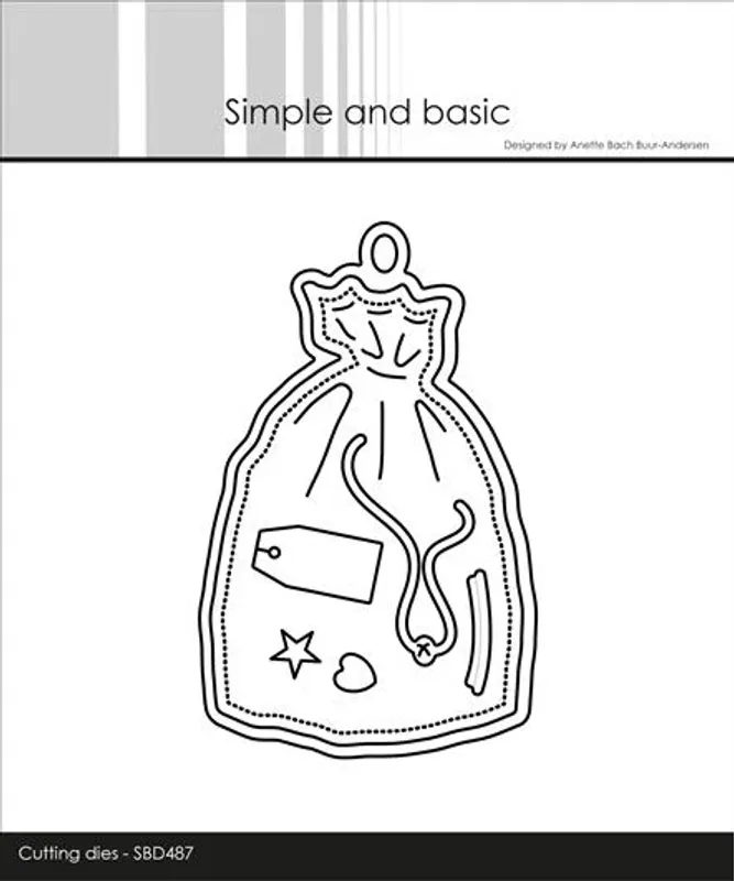 Simple and basic - Dies - SBD487 - Christmas Sack