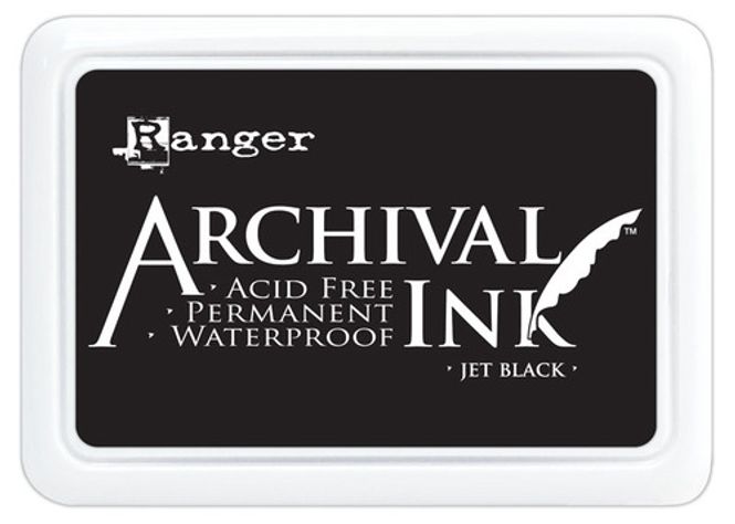 Hovedbilde Ranger - Archival ink pad - Jet Black
