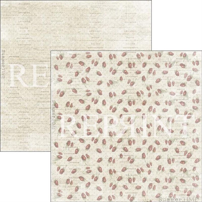 Reprint - 12x12 - RP0284 - SummerTime - Strawberries