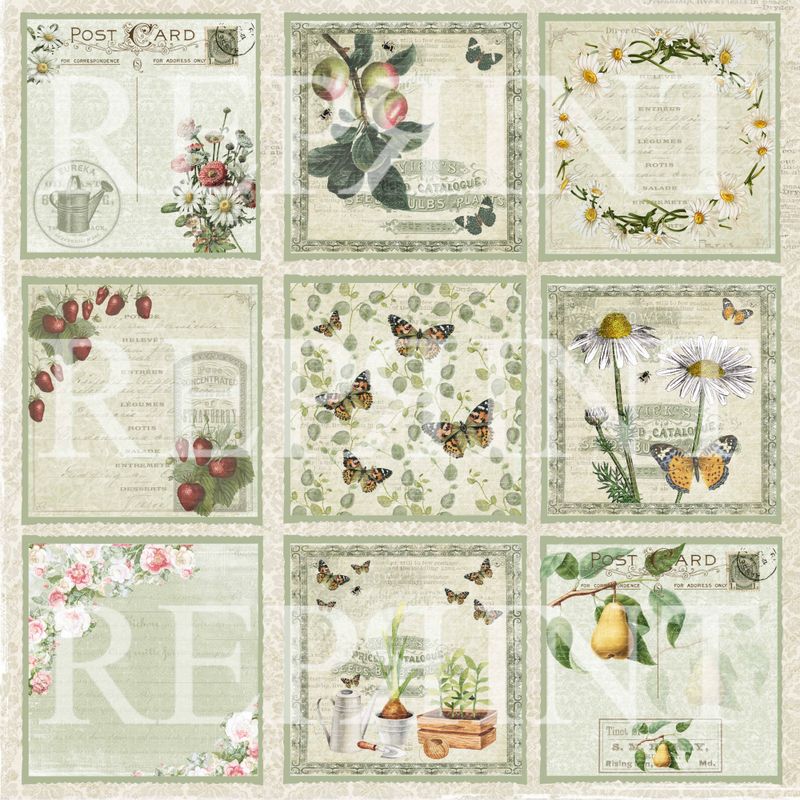 Reprint - 12x12 - RP0286 - SummerTime - Green Tags 2