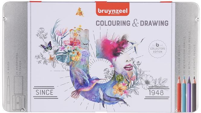 Hovedbilde Bruynzeel - Colouring & Drawing Collectors Edition Set