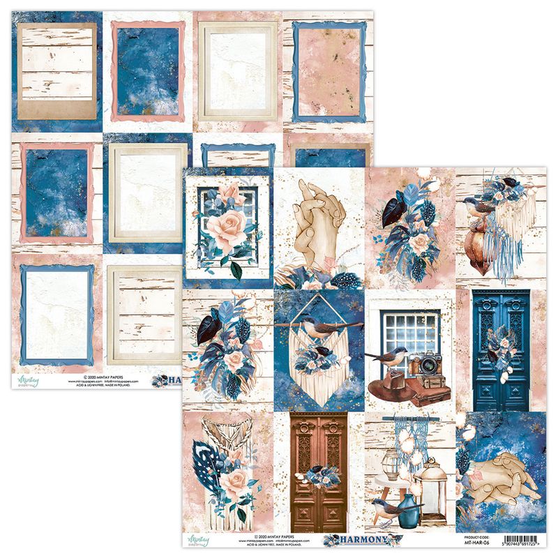 Mintay - HAR - 12x12 - Harmony - 06 Picture Sheet