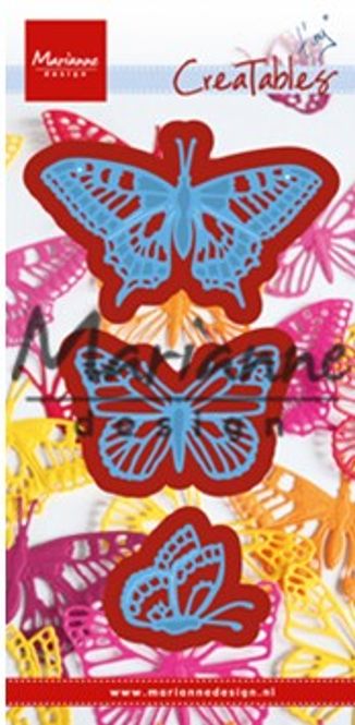 Hovedbilde Marianne Design - LR0509 - Creatables - Tiny’s butterflies