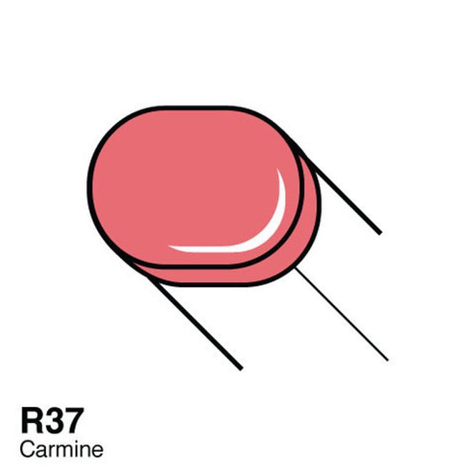 Hovedbilde Copic - Sketch Marker - R37 - CARMINE