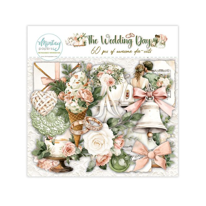 Hovedbilde Mintay - TWD - The Wedding - Paper Die-Cuts - 60 pcs