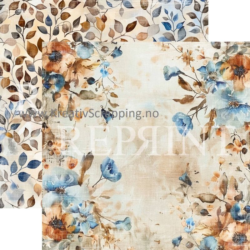 Reprint - 12x12 - RP0655 - Hello Fall - Flowers