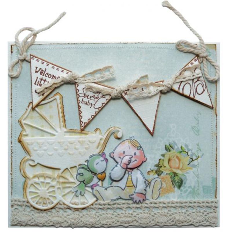Marianne Design - LR0218 - Creatables - Barnevogn