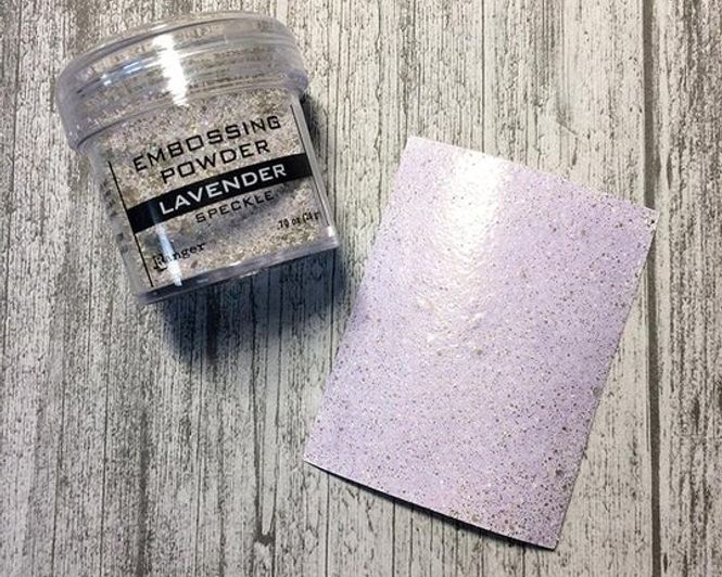 Hovedbilde Ranger - Embossing powder - Speckle - Lavender