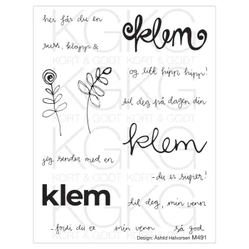 Hovedbilde Stempel - Kort & Godt