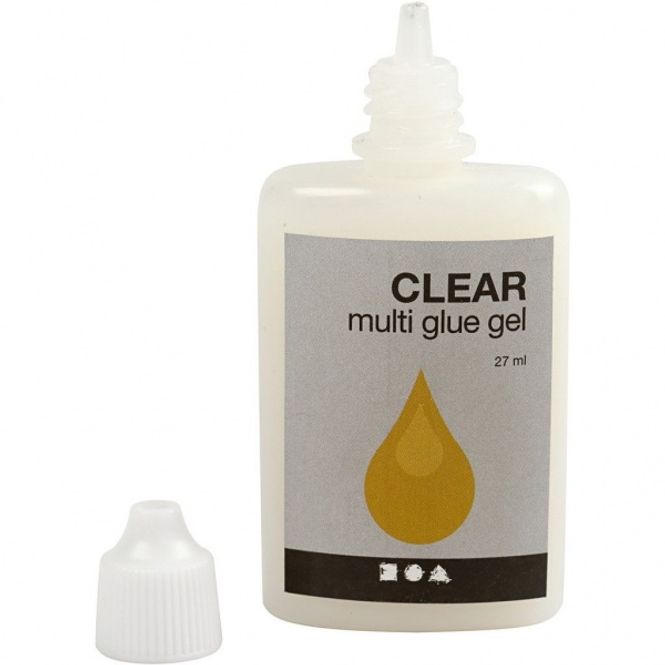 Hovedbilde Creotime - Clear Multi glue gel - 27ml