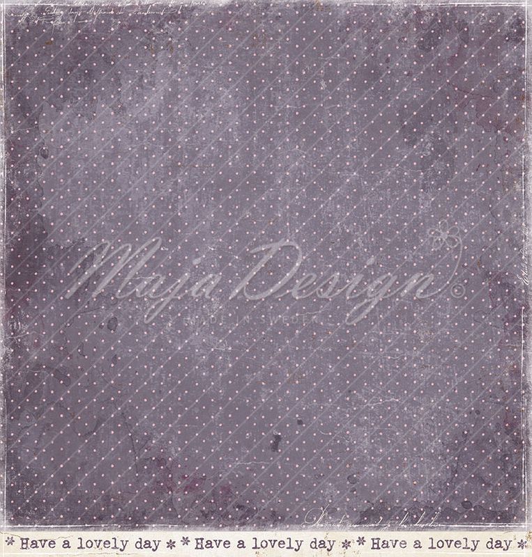 Maja Design - 1158 - Tropical Garden - Purple parrot