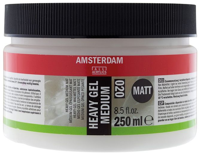 Hovedbilde Amsterdam - 020 - Heavy Gel Medium - Matt 250ml