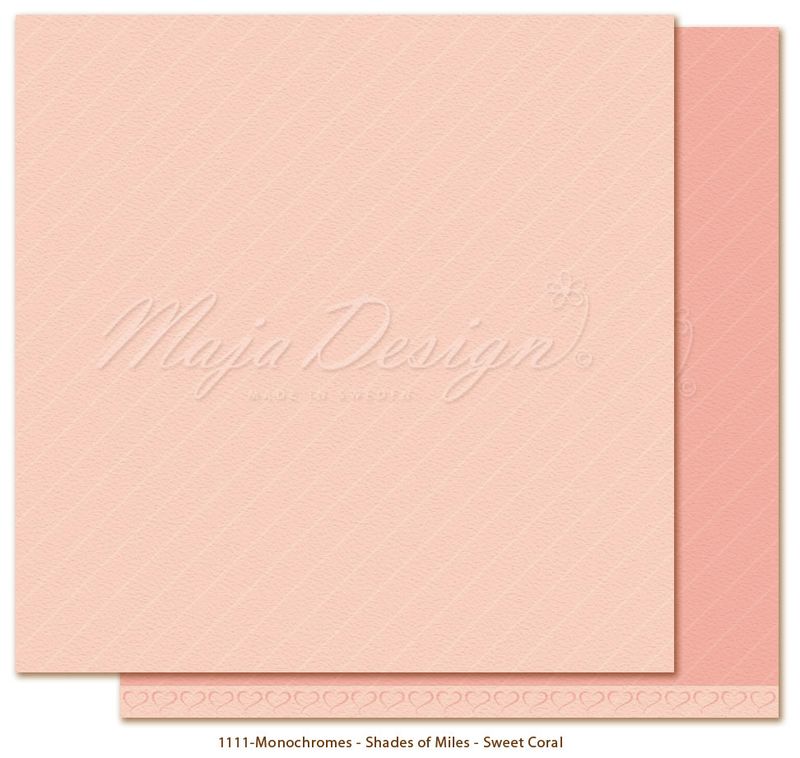 Maja Design - 1111 - Monochromes - Shades of Miles - Sweet Coral