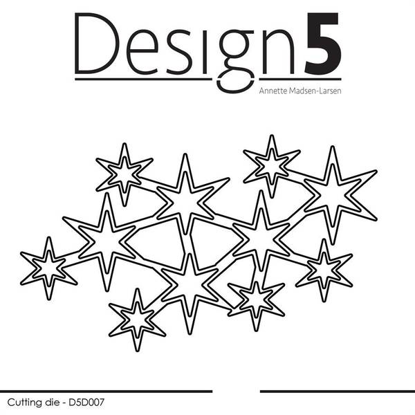 Design5 - Dies - D5D007 - Stars