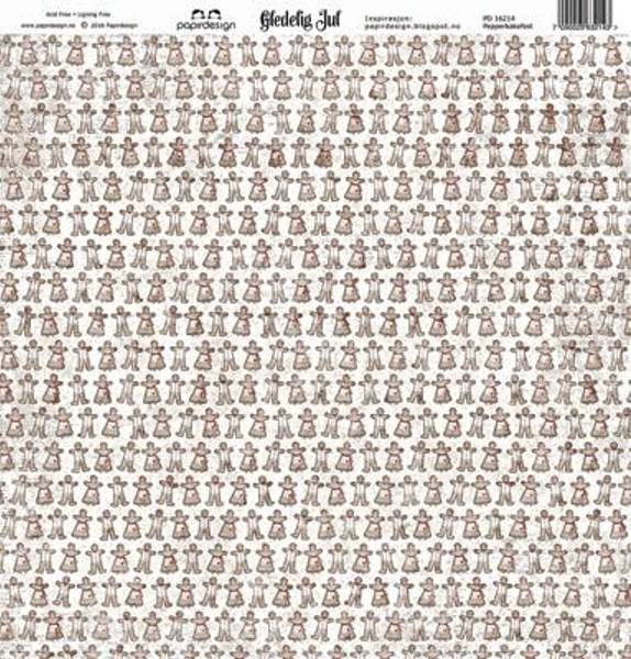 Papirdesign PD16214 - Gledelig Jul - Pepperkakefest