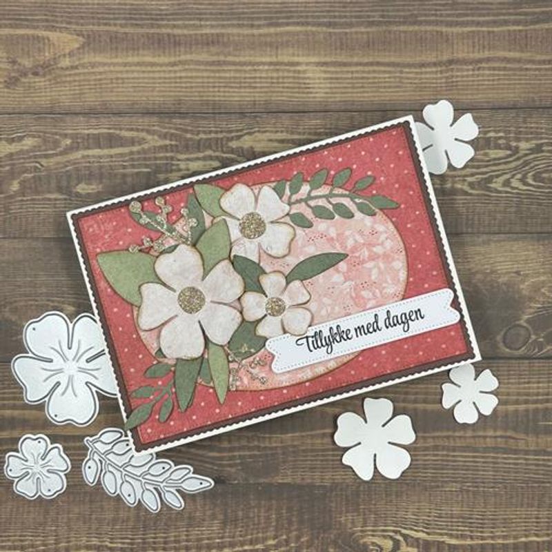 Barto Design - Dies - 135036 - Flower & Leaves