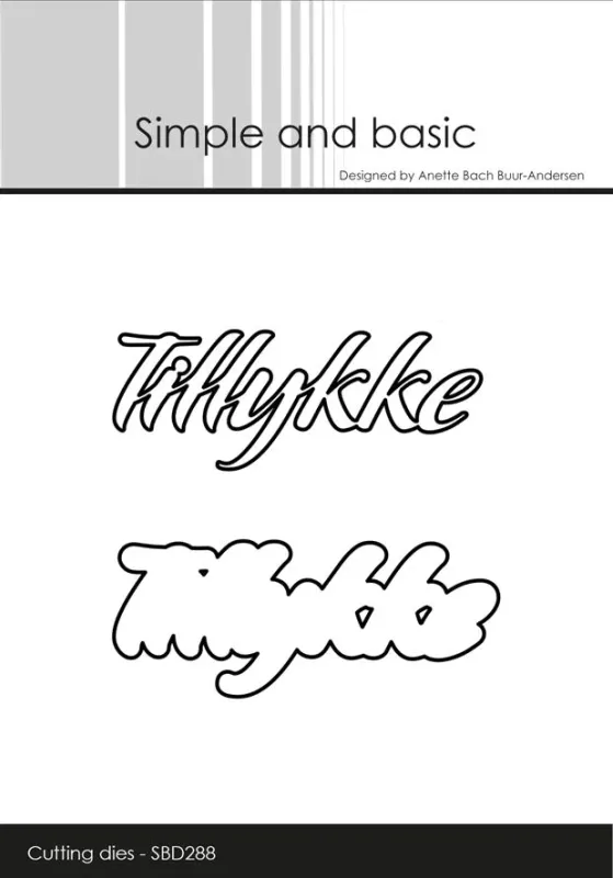 Simple and basic - Dies - SBD288 - Tillykke