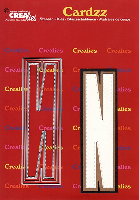 Hovedbilde Crealies - Dies - Cardzz 414 - Letter N