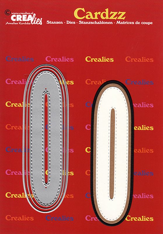 Crealies - Dies - Cardzz 415 - Letter O