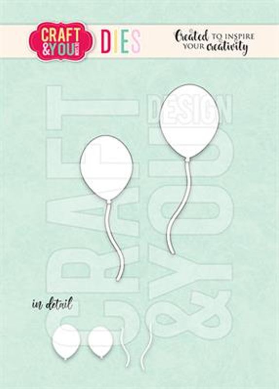 Craft & You - Dies - CW287 - Balloons