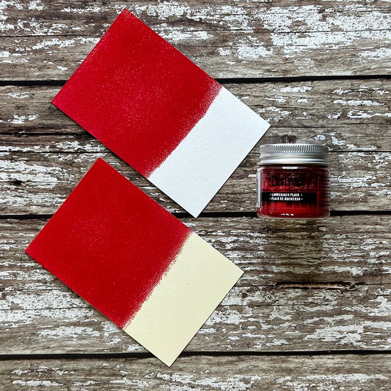 Tim Holtz - Distress Embossing Glaze - Lumberjack Plaid