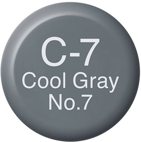 Copic - Ink Refill - 12 ml - C7 - Cool Gray No.7