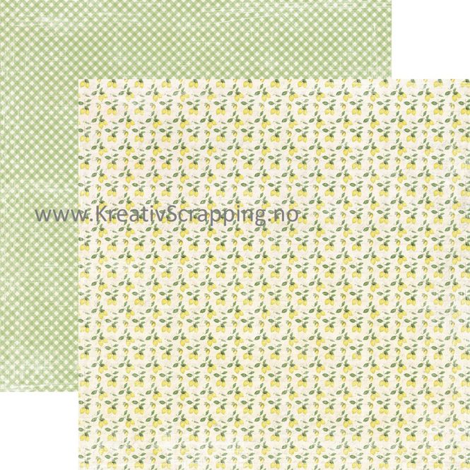 Hovedbilde Reprint - 12x12 - RP0460 - Summer Holiday - Lemon Tree