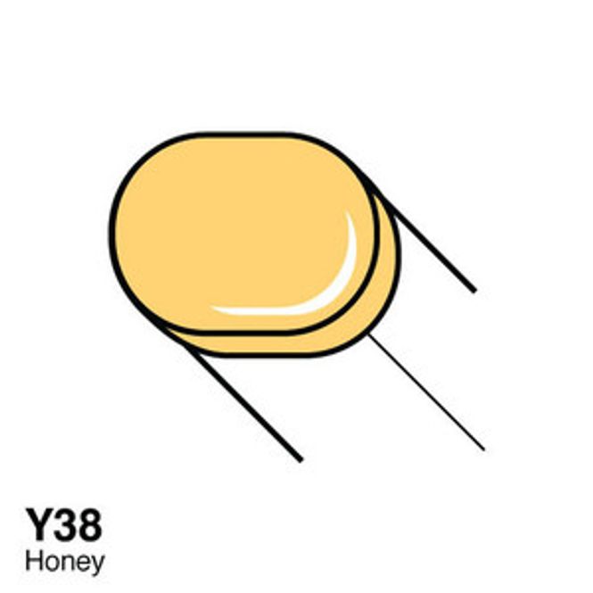 Hovedbilde Copic - Sketch Marker - Y38 - HONEY