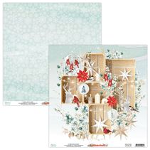 Mintay - WTL - 12x12 - Winterland - 04 *NB: Brett/dunk skade langs kant høyre side *