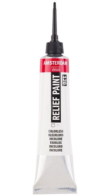Hovedbilde Amsterdam - Relief Paint - 20ml - 120 Colourless