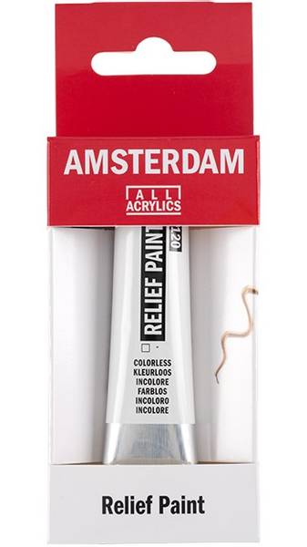 Amsterdam - Relief Paint - 20ml - 120 Colourless