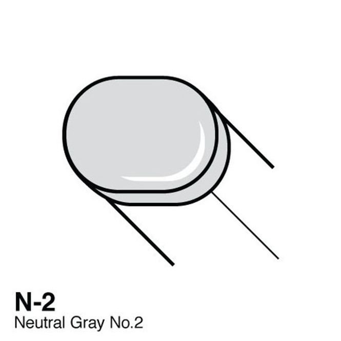 Hovedbilde Copic - Sketch Marker - N-2 - NEUTRAL GRAY