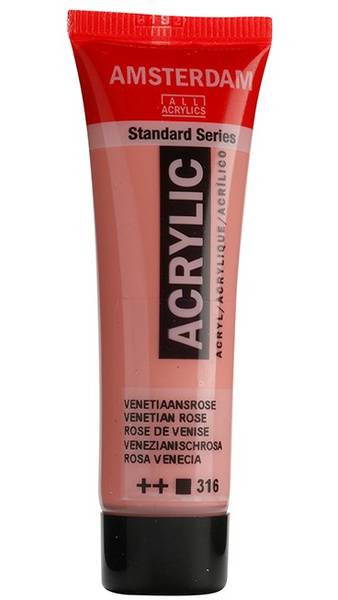 Amsterdam - Acrylic Standard - 20ml - 316 Venetian Rose