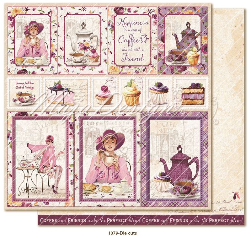 Maja Design - 1079 - Little street café - Die cuts