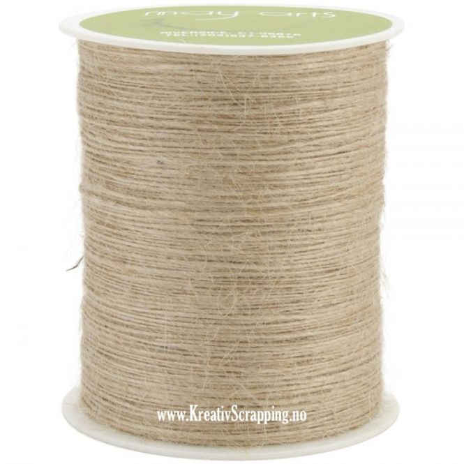 Hovedbilde May Arts - Burlap String Jute SM10 - 1 mm - Natural - pr.meter