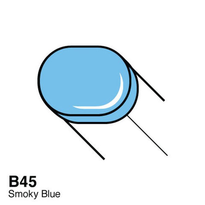 Hovedbilde Copic - Sketch Marker - B45 - SMOKEY BLUE