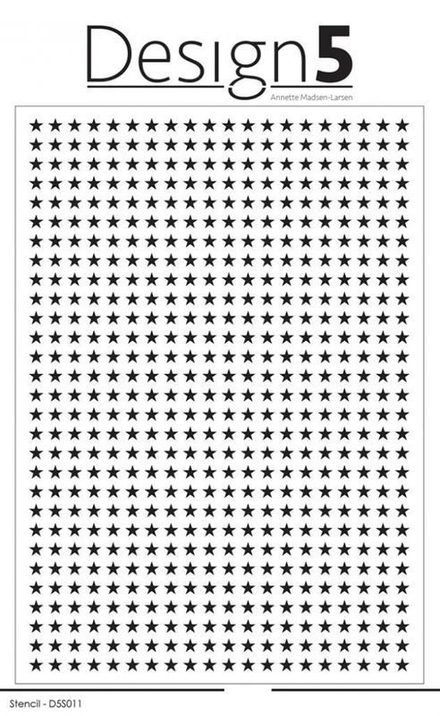 Design5 - Stencil - D5S011 - A5 - Twinkle, Twinkle little stars