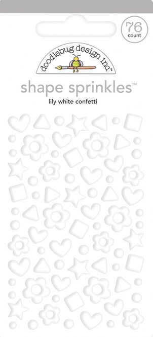 Hovedbilde Doodlebug - 6711 - Shape Sprinkles - Lily White