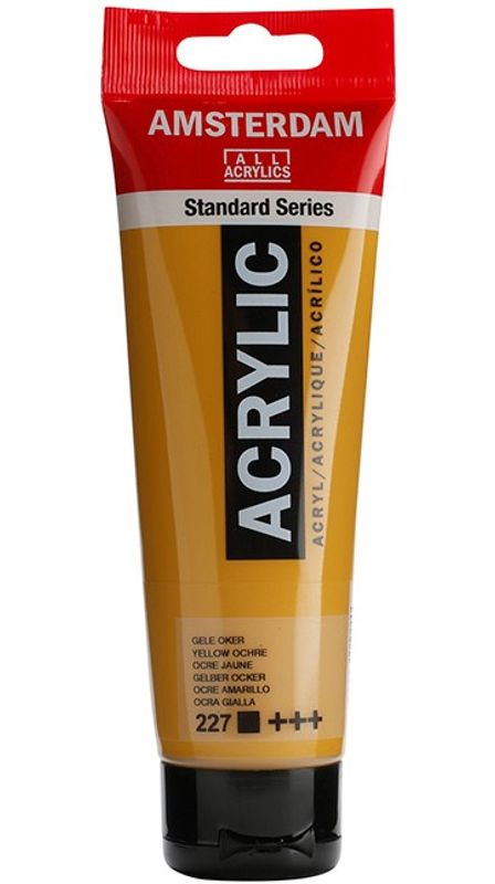Amsterdam - Acrylic Standard - 120ml - 227 Yellow ochre