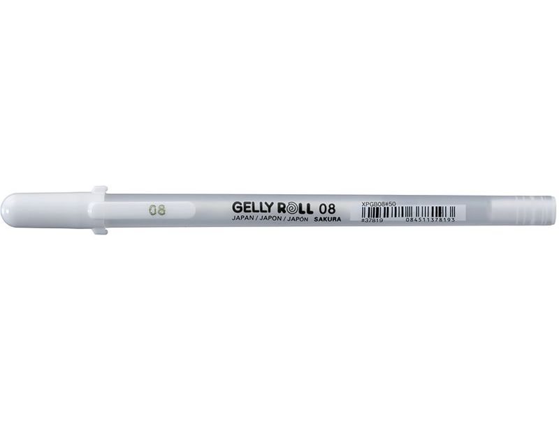Sakura Gelly Roll - Basic - 08 - Medium - Hvit